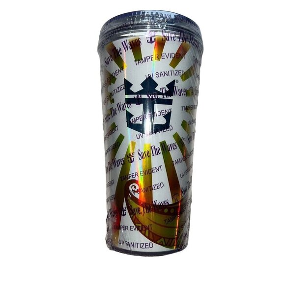 NEW Coca Cola‎ Royal Caribbean Reusable Cold Drink Cup Plastic All the Ships - Picture 1 of 2